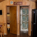 inside cabin showing bathroom, bedroom and kitchen area Indian Head Canoeing Rafting Kayaking Tubing Delaware River