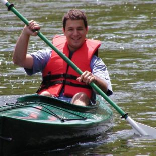man in kayak Indian Head Canoeing Rafting Kayaking Tubing Delaware River