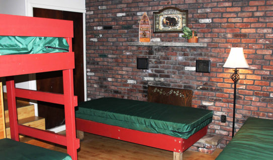bunkbeds in bunk house Indian Head Canoeing Rafting Kayaking Tubing Delaware River
