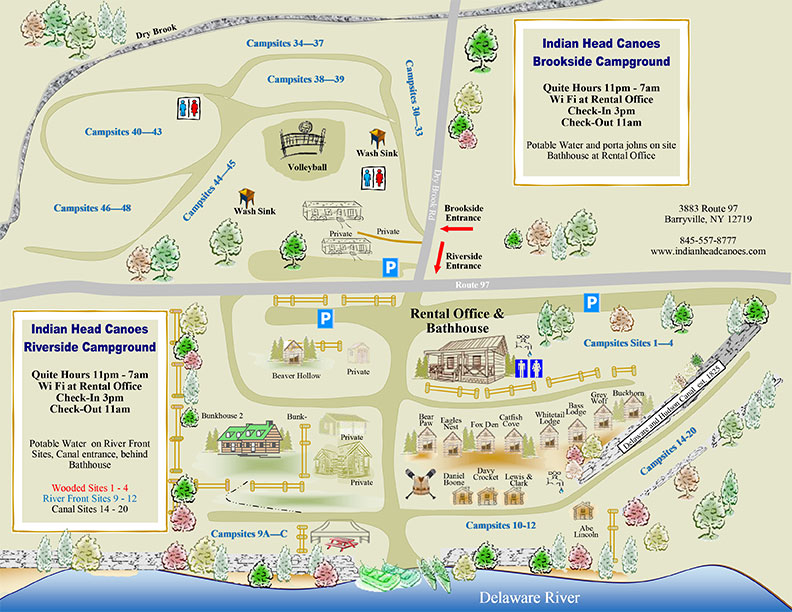 Riverside Location Map