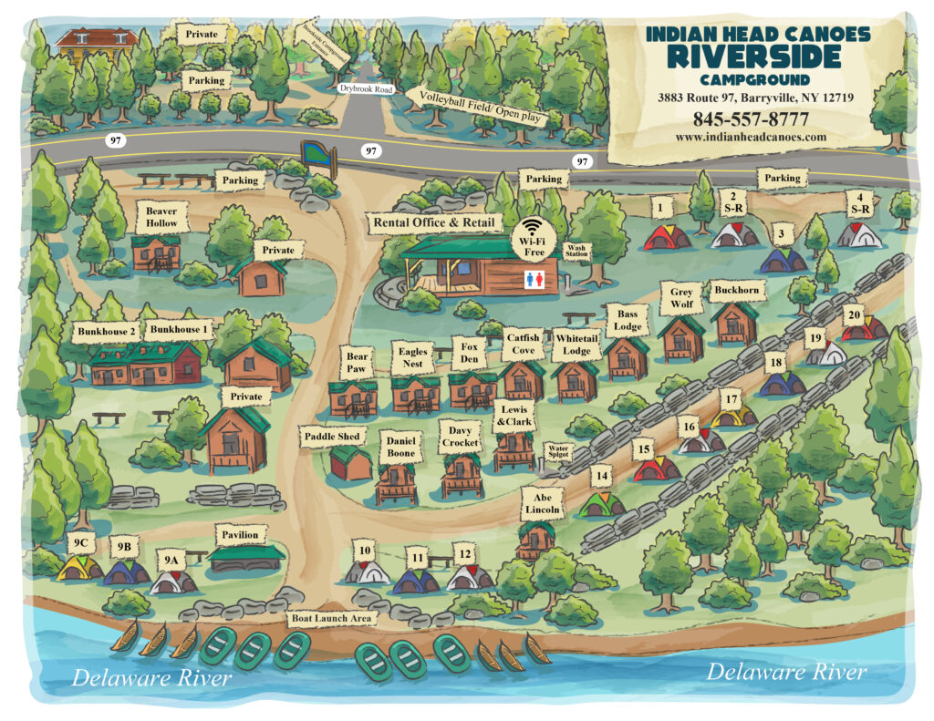 Riverside Location Map